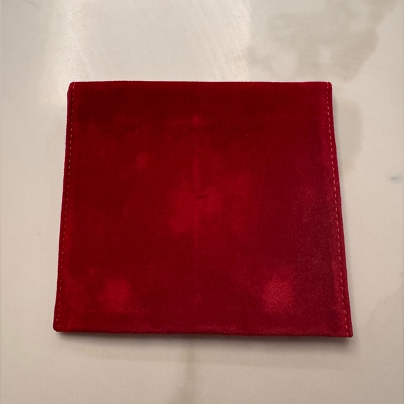 Authentic Cartier velvet travel jewelry pouch for bracelet, necklace, or watch - Picture 3 of 4